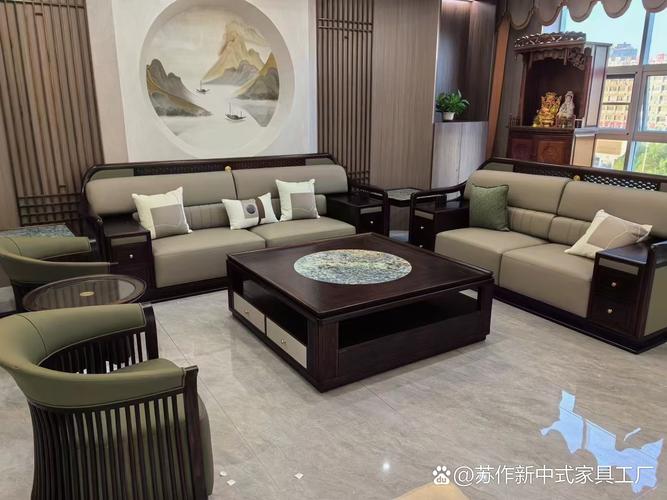 新中式別墅會所家具定制 蘇州源頭工廠，匠心鑄就高端室內外裝飾